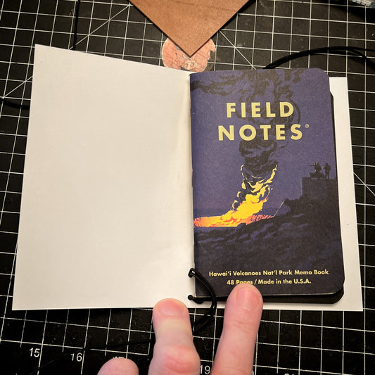 Weekend Project. Tinkering with a Traveler’s Notebook sized for 3.5” x 5.5”