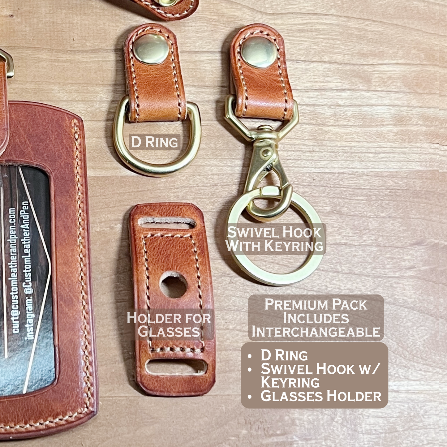 Handmade Professional Lanyard for Business Attire