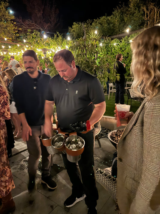 Oyster Shucker Belt for catering.  Oyster catering.  Skippers Oyster shucker belt.