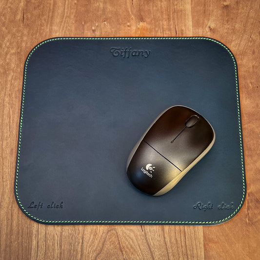 Mouse Pads in Horween Leather - Handmade to Order