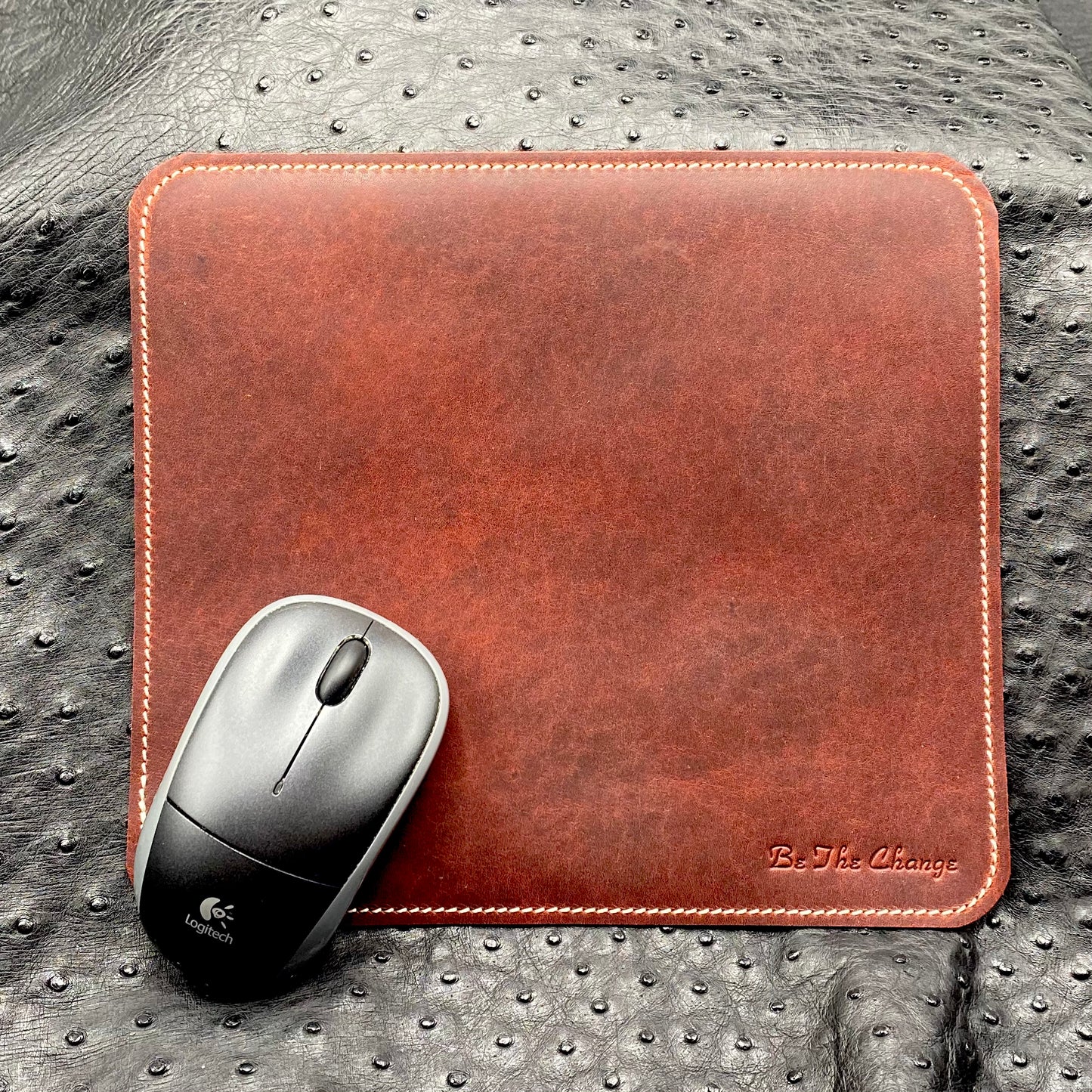 Mouse Pads in Horween Leather - Handmade to Order