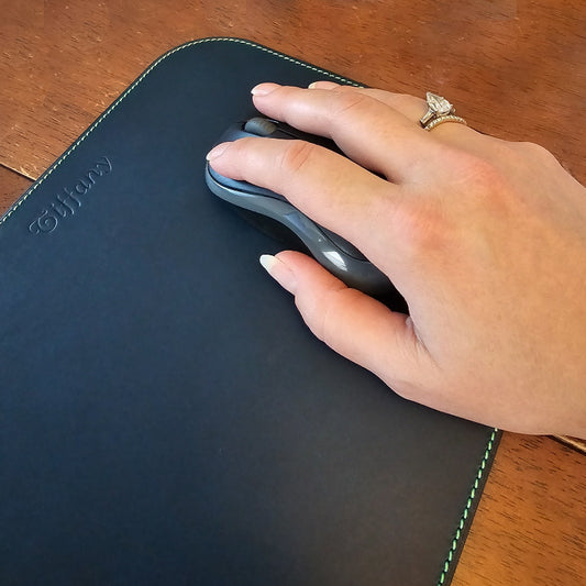 Mouse Pads in Horween Leather - Handmade to Order