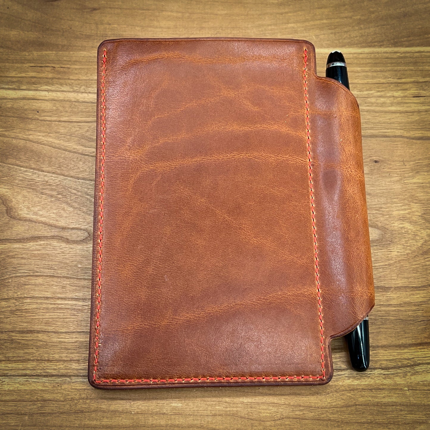 Bourbon Horween Leather Pocket Jotter