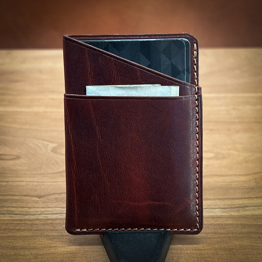 EDC3 wallet in Russet Brown Horween Leather | Ready to Ship