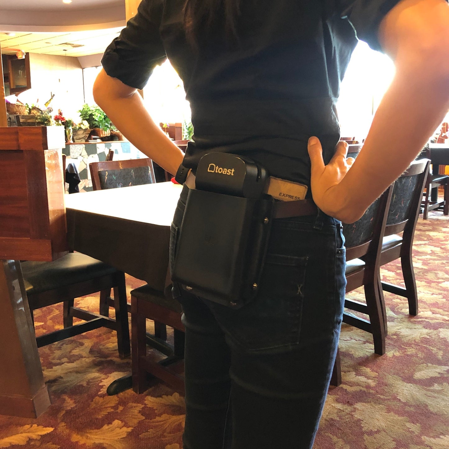 Toast Go 2 Case Belt Leather Holster | Handmade to Order | Custom Leather and Pen