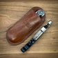Pulltap Corkscrew and Horween Leather Sheath with Belt Clip | Personalized and Handmade to Order