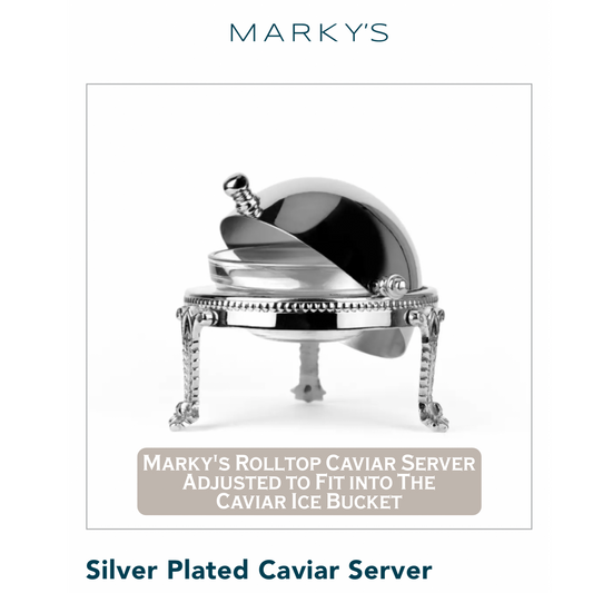Replacement Marky's Rolltop Caviar Dish