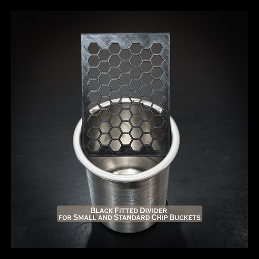 Fitted Black Divider for Chip Buckets