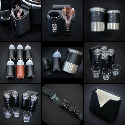 Accessories for Caviar and Oyster Shucker Belts