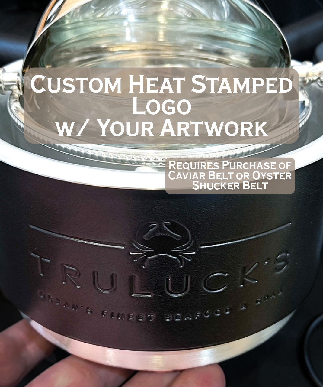 Accessories for Caviar and Oyster Shucker Belts