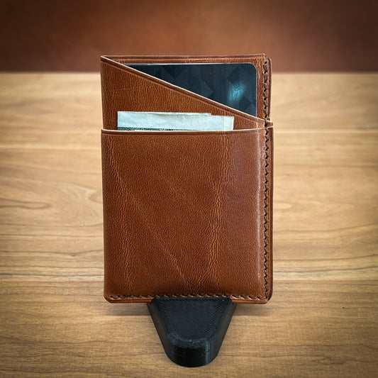 EDC3 wallet in English Tan Dublin Horween Leather | Ready to Ship