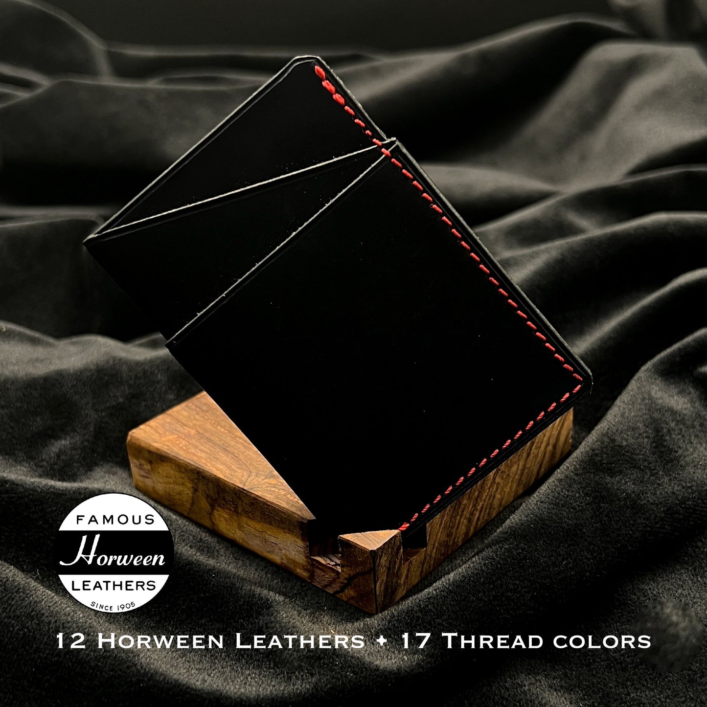 EDC3 Minimalist Wallet in Horween Leather | Handmade to order